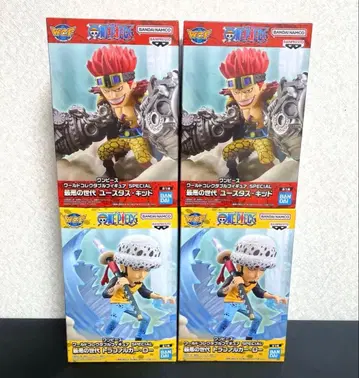 원피스 월드 컬렉션 Special 최악의 세대 로우 키드 2종 4체 세트