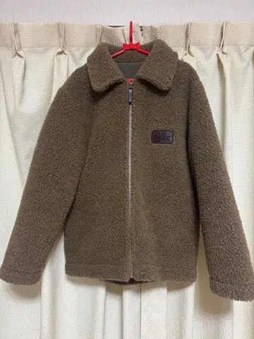 calee 플리스 자켓 브라운