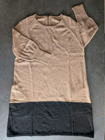 [ green label relaxing ] A라인 니트 원피스