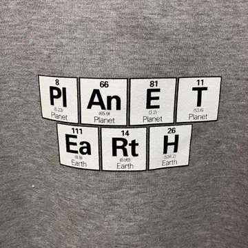 90년대 USA제 플래닛 어스 오버 사이즈 맨투맨 크리스 밀러