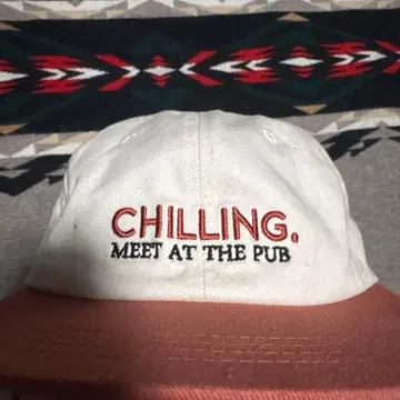 캡 빈티지 베이지 오렌지