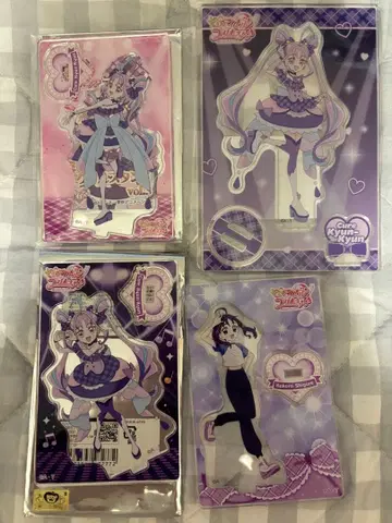 너와 아이돌 프리큐어 큐어큐운/시우 코코로 아크릴 스탠드