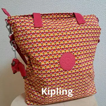 kipling 숄더백 2way 참 포함