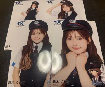 스즈키 쿠루미 AKB48 츠쿠바 익스프레스 콜라보 한정판 브로마이드 4종