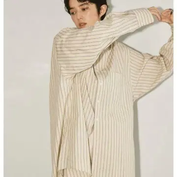 todayful 투데이풀 스트라이프 오버 셔츠