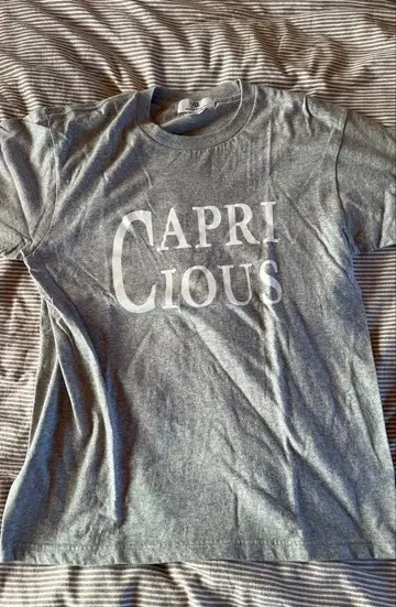 T셔츠 그레이 & 화이트 M