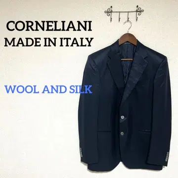 CORNELIANI 꼬르넬리아니 자켓 L 상당 네이비 스트라이프