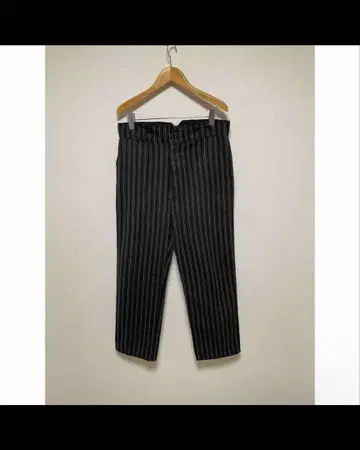 Le Laboureur 프렌치 빈티지 유로 워크 팬츠 스트라이프