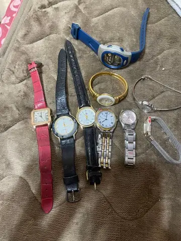 아날로그 시계 세트 9점