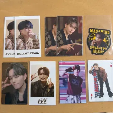 마사히로 초특급 트레이딩 카드 미니 사진 스티커