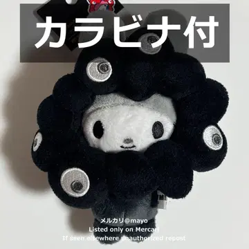 간사이 만박 미야쿠미야쿠 변신 봉제 인형 BC 블랙 마이멜로디 카라비너