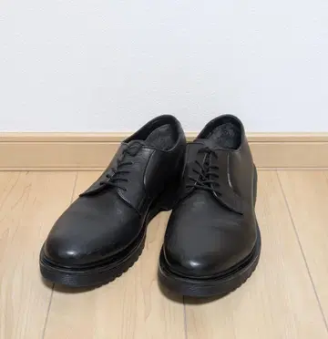 블랙 가죽 드레스 슈즈