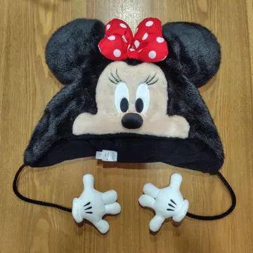 미니 마우스 귀도리 모자