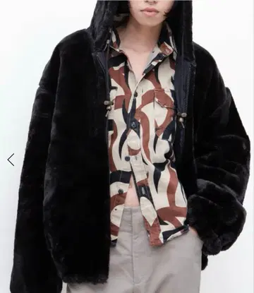 구제 카모플라주 셔츠