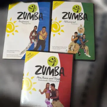 ZUMBA DVD 세트 초심자 상급자 복근