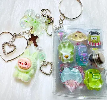 미니 앨범 씰 북 키링 폼폼 드롭 나눔 참 포함