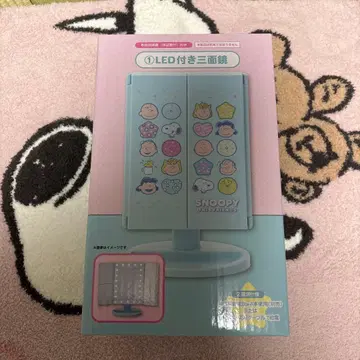 SNOOPY LED 부착 삼면경 제일복권