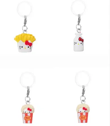 헬로키티 아메리칸 디자인 메지루시 액세서리 감자 밀크 팝콘