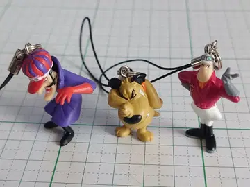 치키치키 머신 격주 레이스 스트랩 3종류 블랙 마왕, 켄켄, 키자토토 군