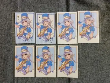 시오리바 루리 폴라로이드풍 카드