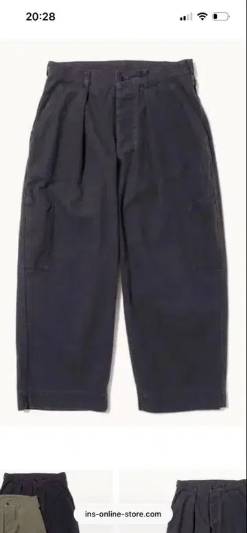 A.PRESSE USAF Hemmed Bottoms 아프레쎄