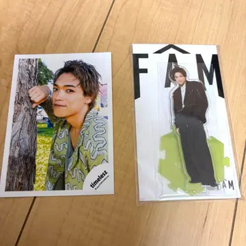 하라 요시타카 아크릴 스탠드 공식 사진 2장