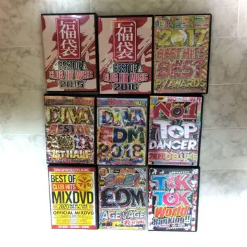 DVD 뮤직 비디오 PV 프로모션 서양 POP 9장 세트