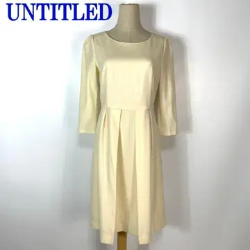 언타이틀 긴팔 실버 라메 원피스 아이보리 2 C7379