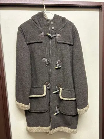 L.L.Bean 다크 브라운 더플 코트