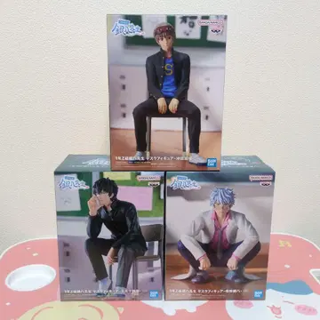 3학년 Z반 긴파치 선생님 데스크 피규어 3체 세트