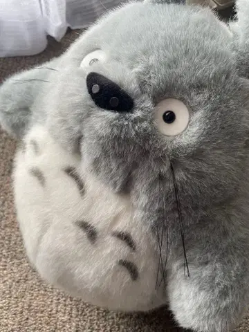 산아로우 이웃집 토토로 봉제 인형 큰 토토로 L 그레이 세로 40cm