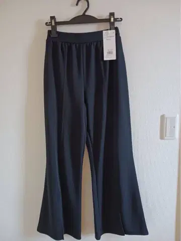 moussy 블랙 와이드 팬츠