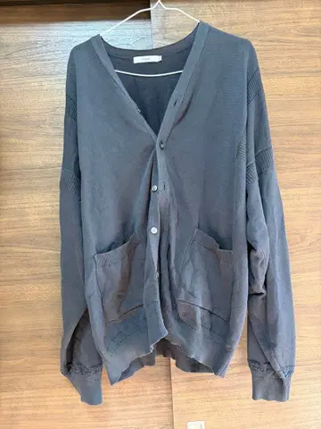 YASHIKI 버튼 가디건 사이즈 1 그레이