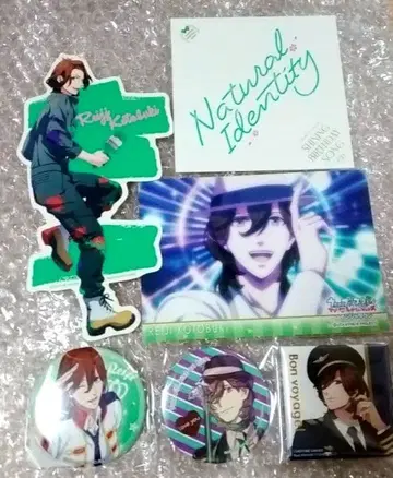 우타프리 료지 캔뱃지 스티커 브로마이드 특전