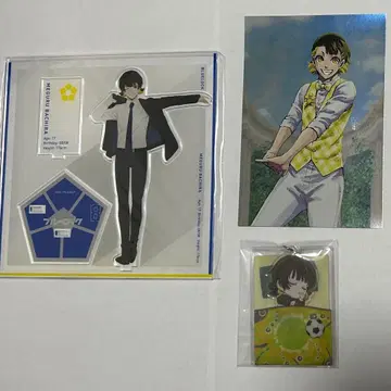 블루 록 호시 아크릴 스탠드 키링 엽서 베이스야드