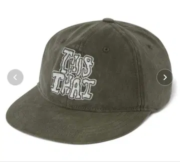 thisisneverthat 카키 캡