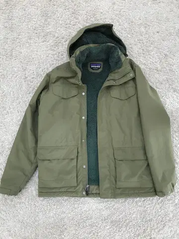 patagonia 이스카 후드티 플리스 안감 부착 마운틴 후드티 M