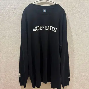 UNDEFEATED 블랙 긴팔 셔츠