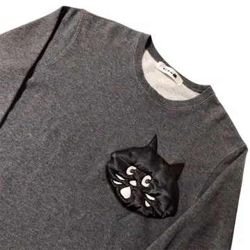 네넷 애니멀 풀오버 맨투맨 그레이 빅 사이즈 3