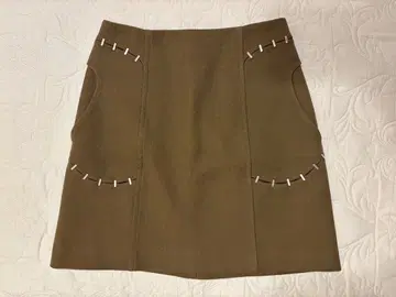 3.1 phillip lim 사다리꼴 스커트 카키