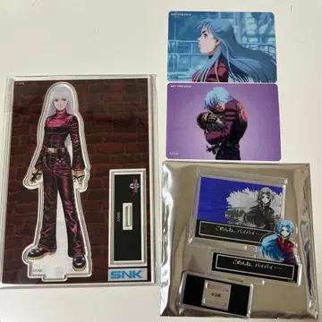 KOF 2000 쿨라 아크릴 스탠드 승리 혜택 클리어 카드 세트