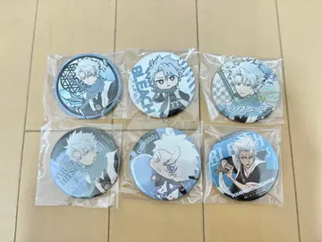 BLEAC 히츠가야 토시로 캔뱃지 6개 세트