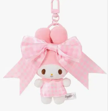 마이멜로디 리본 포함 키링 세트