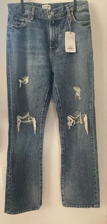 [ Ungrid ] 크러쉬 스트레이트 데님