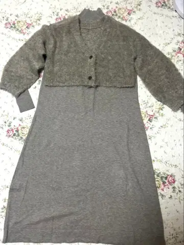 [ 새상품급 ] 그레디 브릴리언트 니트 원피스 셋업 M