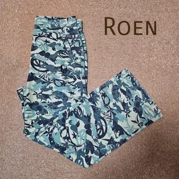 ROEN 카모플라쥬 조거 팬츠