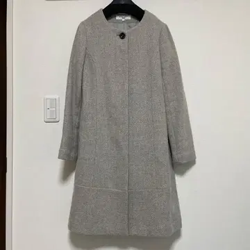 NATURAL BEAUTY BASIC 그레이 코트 L