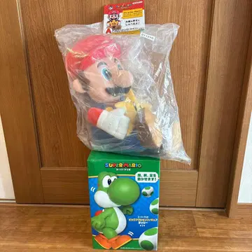 1번 복권 슈퍼 마리오 A상 마리오 피규어 약 30cm 요시 피규어