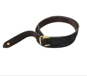 KAJA 카자 리버서블 스웨이드 스퀘어 링 벨트