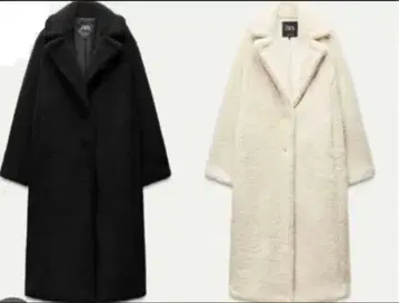 ZARA 블랙 롱 코트 XS